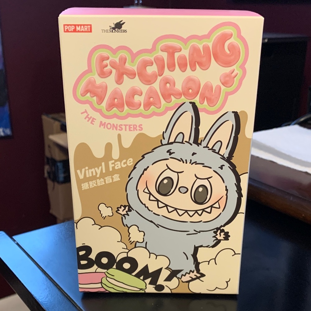 Authentic UNOPENED Lychee Berry Labubus. Monsters Exciting Macaron Vinyl Face